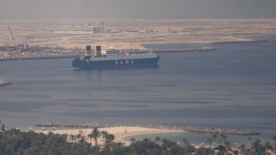 An oil tanker was attacked in the Dubai port, damaging the hull and triggering a fire that the Dubai authorities later said was extinguished. (AP/Representative image)