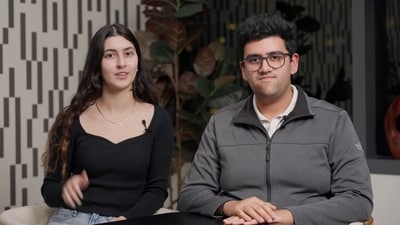 Selin Kocalar and Karun Kaushik are the co-founders of Delve.