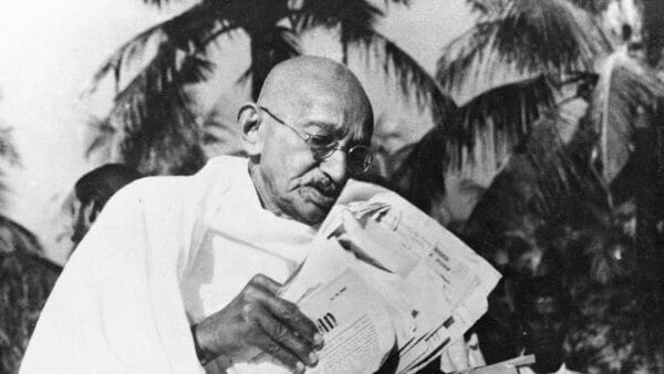Quote of the day by Mahatma Gandhi (File photo)