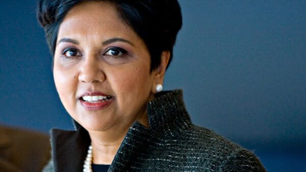 Indra Nooyi, former chairman and chief executive officer of PepsiCo Inc., Photographer: Jin Lee/Bloomberg (Files)