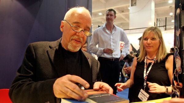 A file image of Brazilian novelist Paulo Coelho.