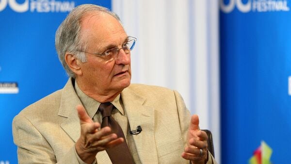Actor Alan Alda speaks at the Nothing But The Truth press conference during the 2008 Toronto International Film Festival held at the Sutton Place Hotel on September 8, 2008 in Toronto, Canada.