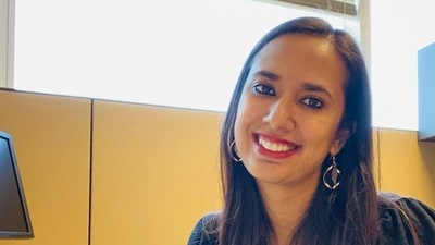 Aditi Dwivedi spent several years in the US before returning to India (Threads/@aditi_dwivedi_1188)