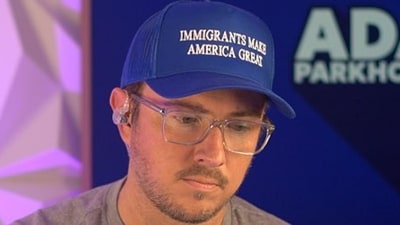 Adam Parkhomenko, voiced strong support and threatened legal action if Swalwell disparages his wife Ally  Sammarco (Adam Parkhomenko/X)