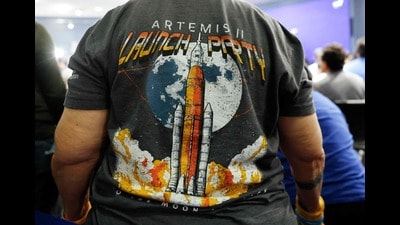 Artemis signals a new phase of sustained human presence beyond Earth. We are no longer visiting the Moon; we are moving there. The infrastructure we build, the international cooperation we forge, and the scientific data we harvest will serve as the foundation for humanity’s next great leap – a crewed mission to Mars (Getty Images via AFP)