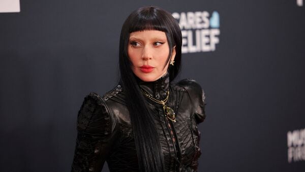 A file image of American singer and songwriter Lady Gaga