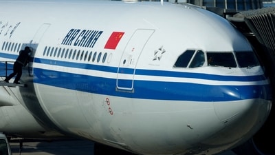 File image of an Air China plane is seen at the international airport in Beijing (REUTERS)