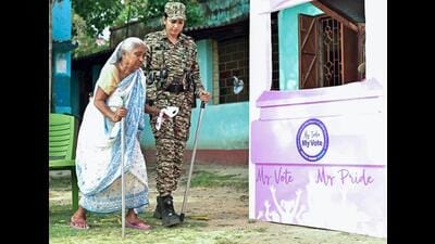 Bengal has not returned a close verdict in half a century. Even elections billed as close — 2001, 2021 — have yielded landslides. (@ECISVEEP X/ANI)