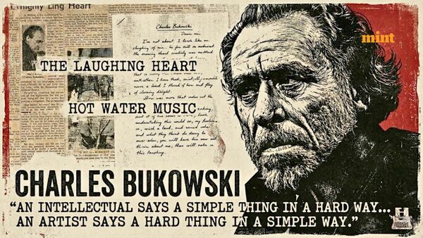 Quote of the Day by Charles Bukowski: ‘An intellectual says a simple thing in a hard way…’