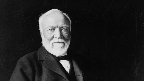 Andrew Carnegie was born in Dunfermline, Scotland, in 1835