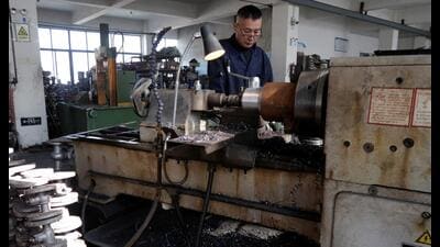 China, in fact, isn’t keen on vacating the space in even traditional industries to climb up the value chain in high-end manufacturing. For Beijing, the latter need not materialise at the expense of the former. (Reuters)