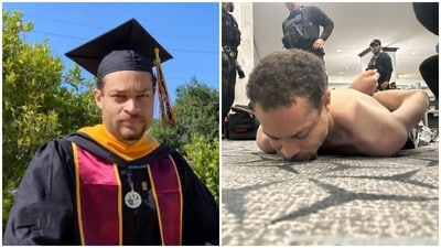 Cole Thomas Allen reportedly attempted to shoot Trump officials outside the White House Correspondents’ Dinner, targeting attendees at the Washington Hilton. (Cole Allen/Linkedin; Donald Trump/Truth Social )