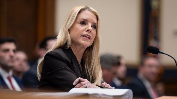 US Attorney General Pam Bondi speaks during a House Judiciary Committee hearing at the Capitol in Washington, Wednesday, Feb. 11, 2026.