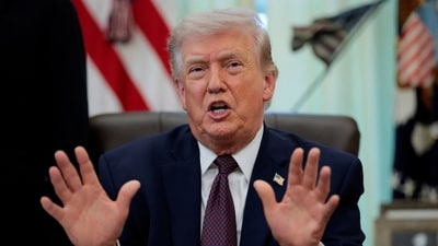Donald Trump's recent threats against Iran have triggered debates about invoking the 25th Amendment. His comments, made on Truth Social, have drawn criticism from lawmakers and public figures. (REUTERS)