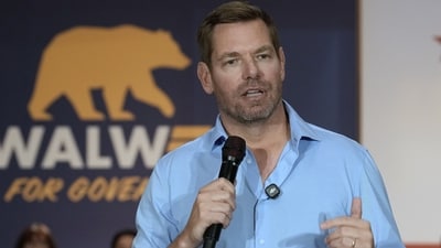 Democratic Congressman Eric Swalwell faces multiple sexual assault allegations, including a rape accusation from a former staffer in 2024 (AP)