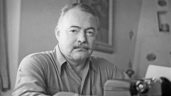 Quote of the Day by Ernest Hemingway.