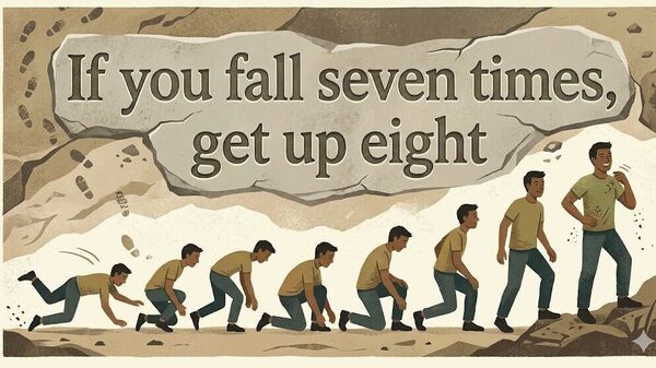 Spanish Proverb of the Day: 'If you fall seven times, get up eight'