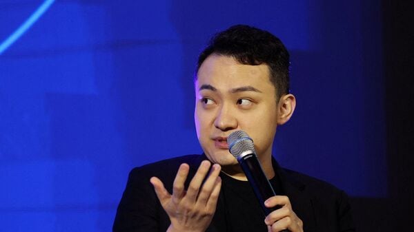A file image of Justin Sun, a prominent investor who has accused Trump family's crypto company of misleading investors