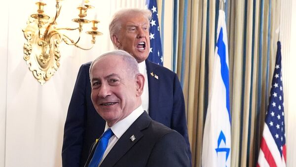 Donald Trump and Benjamin Netanyahu.