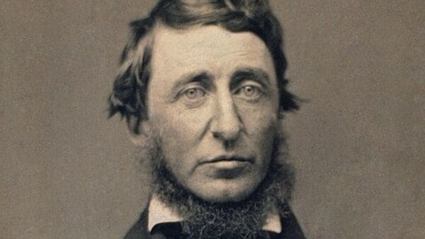 American essayist Henry David Thoreau