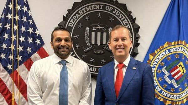 US Ambassador to India Sergio Gor met with FBI Director Kash Patel in Washington and discussed US.-India cooperation to counter transnational threats such as cybercrime, narcotics, and illicit networks.