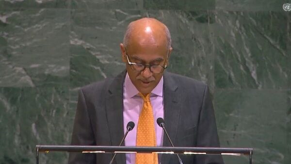 India's Permanent Representative, Ambassador Harish P. (Photo:ANI)