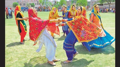 In northern India, people celebrate Baisakhi as a harvest festival. (HT Archive)