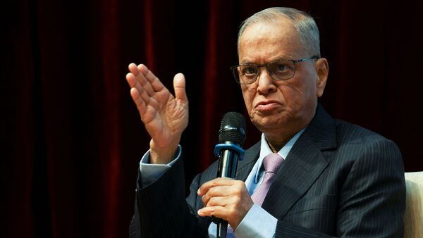 Narayana Murthy, founder of Catamaran Ventures and co-founder of Infosys
