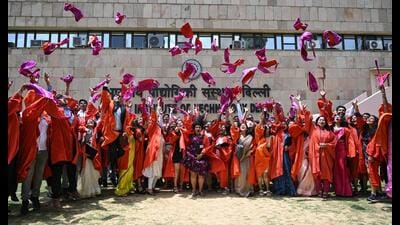 India produces substantial numbers of STEM graduates and doctoral researchers each year, yet researcher density remains around 260 researchers per million people, far below major innovation economies. (HT Archive) India produces substantial numbers of STEM graduates and doctoral researchers each year, yet researcher density remains around 260 researchers per million people, far below major innovation economies. (HT Archive)