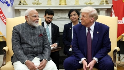 Earlier, President Donald Trump said that he and Indian Prime Minister Narendra Modi are two people who get things done. (Reuters)