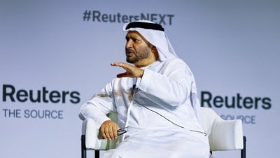 File photo of diplomatic advisor to the United Arab Emirates President Anwar Gargash. (REUTERS)