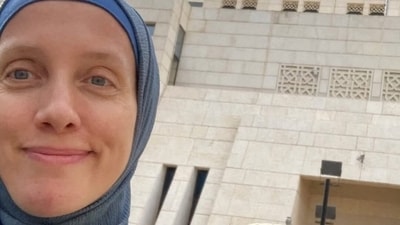 Shelly Kittleson, an American woman journalist who was kidnapped in Baghdad on Tuesday, has been released. (SHELLY via INSTAGRAM via REUTERS)