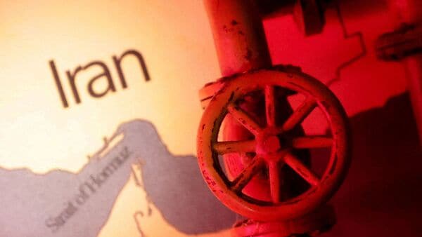 A representative image of Iran and the Strait of Hormuz