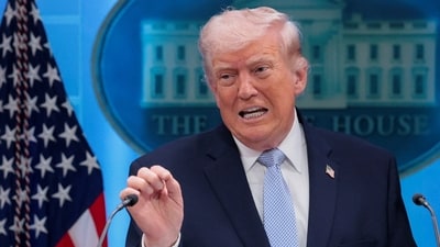 According to a recent survey, 52% of voters favor impeaching Trump, with strong support from Democrats. Disapproval of his presidency is at 57%. (REUTERS)