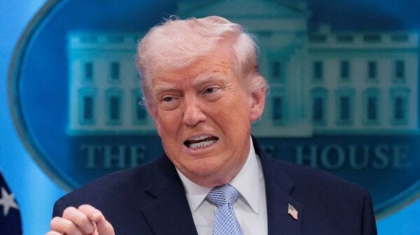 Donald Trump made assertions about Iran’s military capabilities, saying its defence structure had been severely degraded.