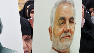 The niece and grandniece of Gen. Qasem Soleimani were arrested by ICE in Los Angeles. (AFP) The niece and grandniece of Gen. Qasem Soleimani were arrested by ICE in Los Angeles. (AFP)