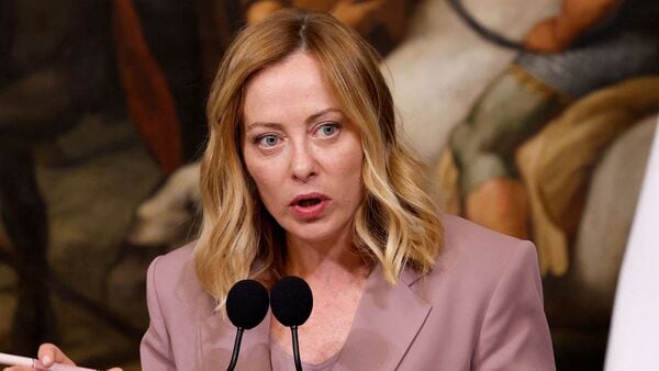 Giorgia Meloni said she had immediately raised the issue through diplomatic channels, speaking with Italy’s ambassador to Switzerland. (File Image: Reuters)