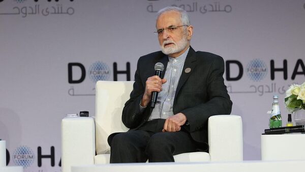 As an adviser to Khamenei on foreign policy, Kharazi played a key role in Iran, especially during the recent nuclear talks with Washington.                     (File photo)