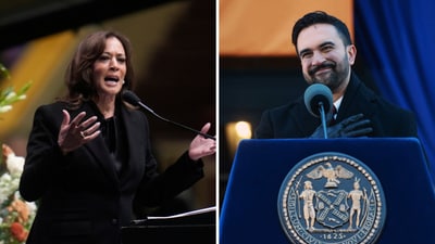 Kamala Harris and Zohran Mamdani are American politicians with Indian roots