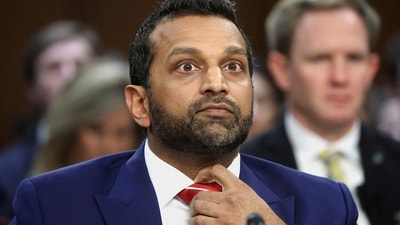 FBI Director Kash Patel's position is under review as part of a potential Cabinet shake-up by President Trump, according to a report from The Atlantic. (REUTERS)