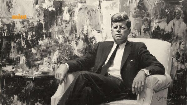 Former US President John F Kennedy emphasized that a free society must support the poor to protect the rich during his inaugural address in 1961.