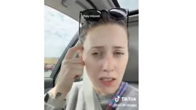 Alison King was dismissed from UnitedHealthcare for a TikTok video expressing disappointment over President Trump's safety during a shooting event. (@aliiiikingggg/TikTok)