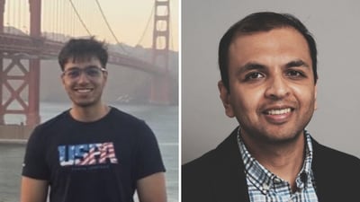 Lakshya Gupta (L) is the founder of US-based startup Lab0, while Srikrishnan Ganesan (R) is the CEO of Rocketlane. Lakshya Gupta (L) is the founder of US-based startup Lab0, while Srikrishnan Ganesan (R) is the CEO of Rocketlane.