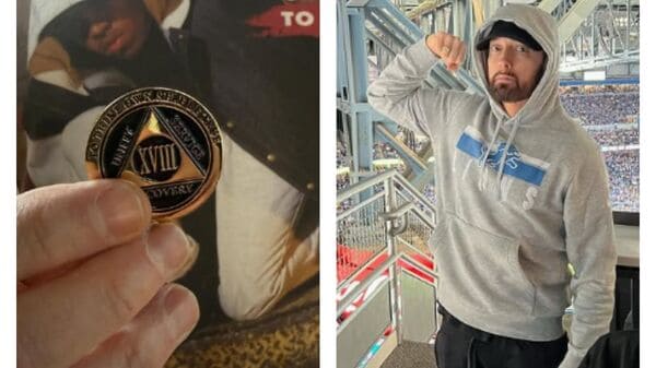Eminem completes 18 years of sobriety