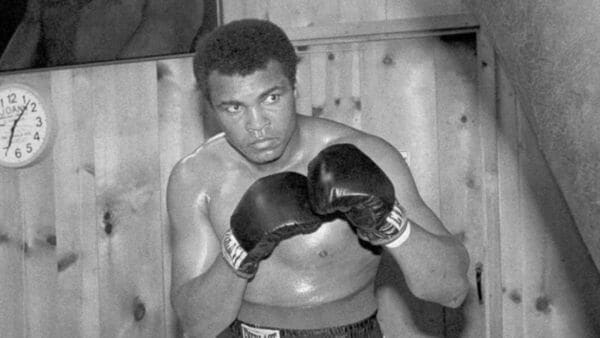 Muhammad Ali is currently the only undisputed three-time world heavyweight champion in boxing. (Files)