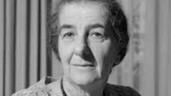 Quote of the Day by Golda Meir.