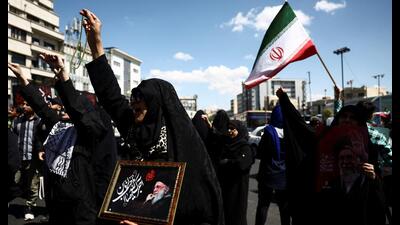 Nothing consolidates a regime like a common enemy. Trump’s war may have strengthened the Iranian regime more than Ayatollah Ali Khamenei could have wished for. (Majid Asgaripour/WANA via REUTERS)