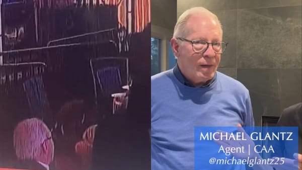 Michael Glantz  explains reason behind calm reaction during White House dinner.