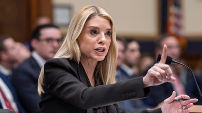 Former Attorney General Pam Bondi testifies before a House Judiciary Committee oversight hearing on Capitol Hill (AP)