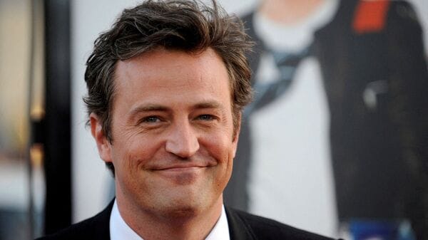 Matthew Perry attends the premiere of the film '17 Again' in Los Angeles April 14, 2009. REUTERS/Phil McCarten/File Photo